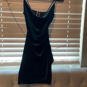 Green dress super soft and tight